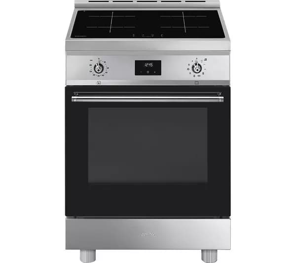 SMEG Concert C6IPXT2 60 cm Electric Induction Pyrolytic Cooker - Stainless Steel