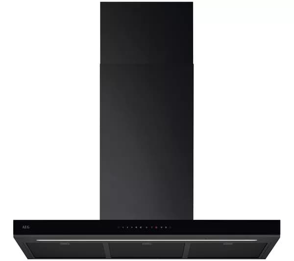 AEG AuroraTech GB87D91CB Chimney Cooker Hood - Black