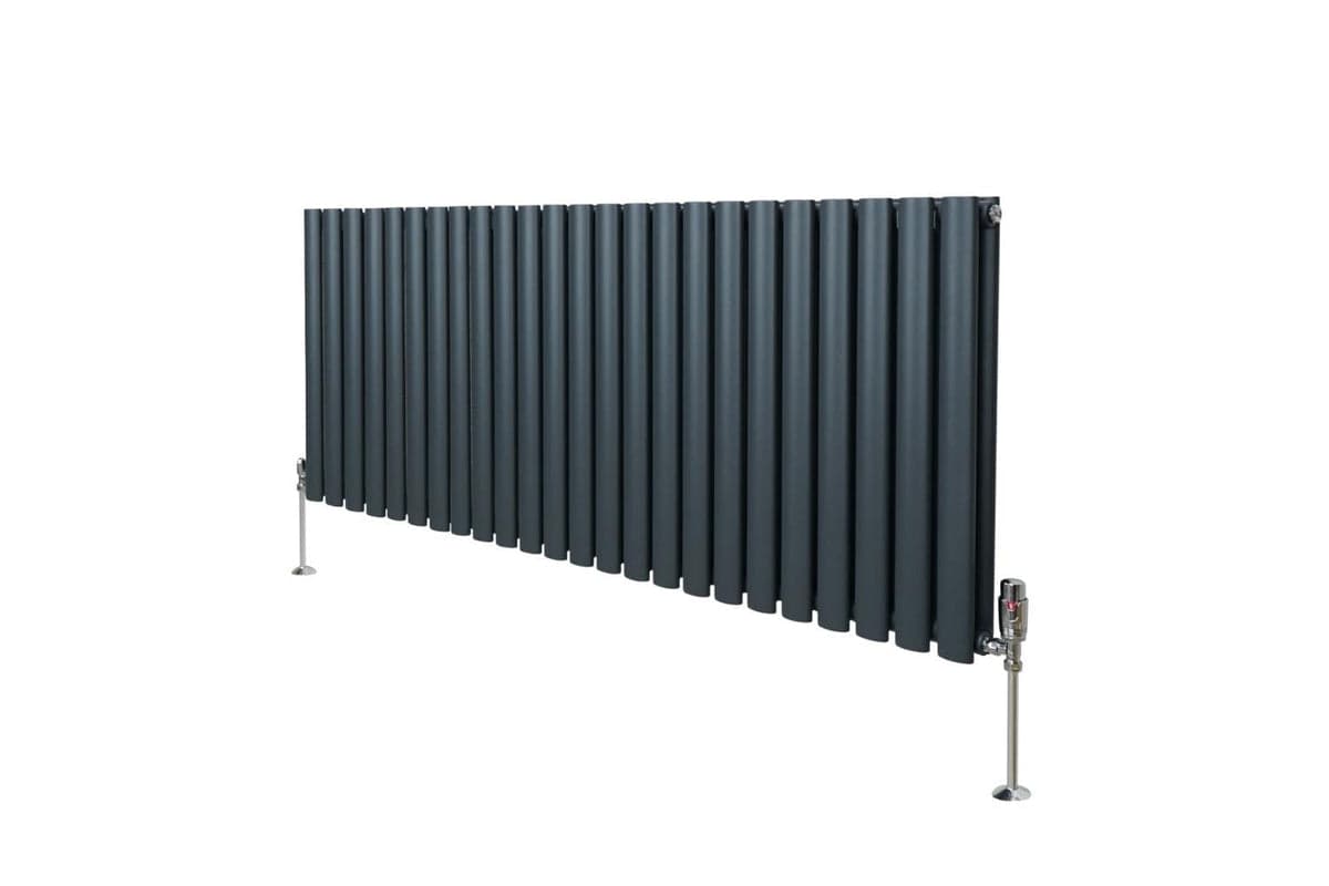 Monstershop 10741 - Oval Column Radiator & Valves - 600mm X