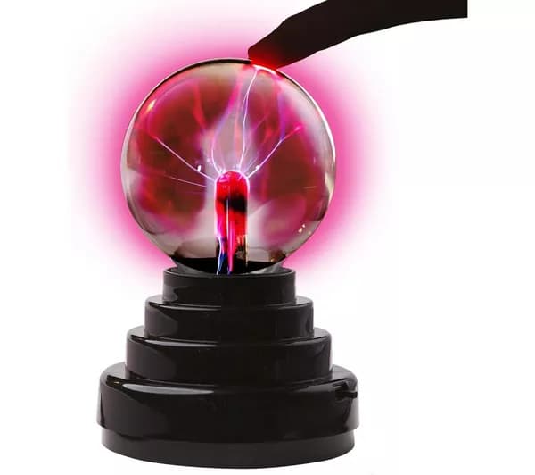 SCIENCE MAD SM74 2-in-1 Plasma Globe & Energy Stick - Black