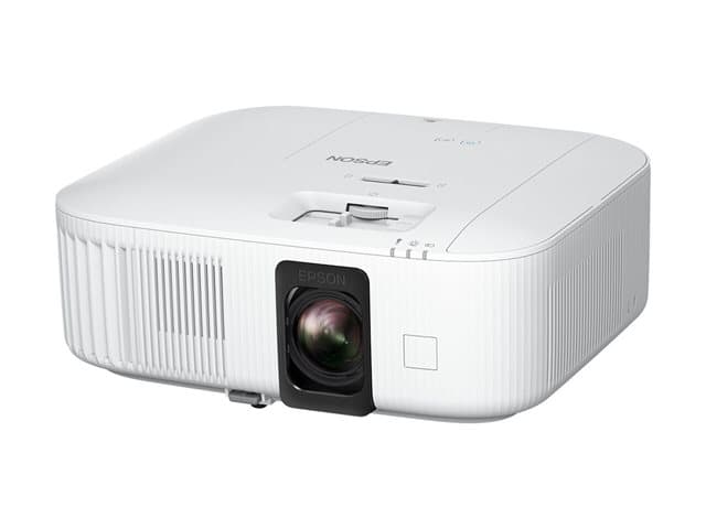 EPSON - EH-TW6250 - 3LCD projector - 2800 lumens (white) - 2800 lumens (colour) - 3840 x 2160 (3 x 1920 x 1080) - 16:9 - 4K - 802.11ac wireless - black / white - Android TV
