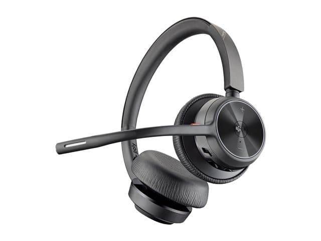 HP - Poly Voyager 4320-M - headset - USB-A via Bluetooth adapter