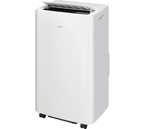 LOGIK LAC12CH26 Portable Air Conditioner, Heater & Dehumidifier - White