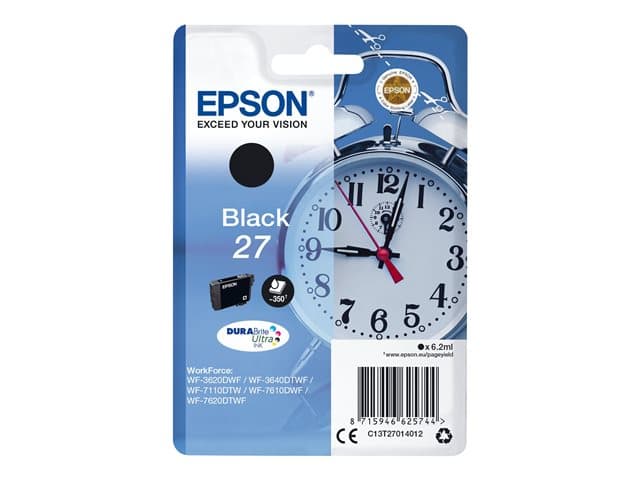 EPSON - 27 - black - original - ink cartridge