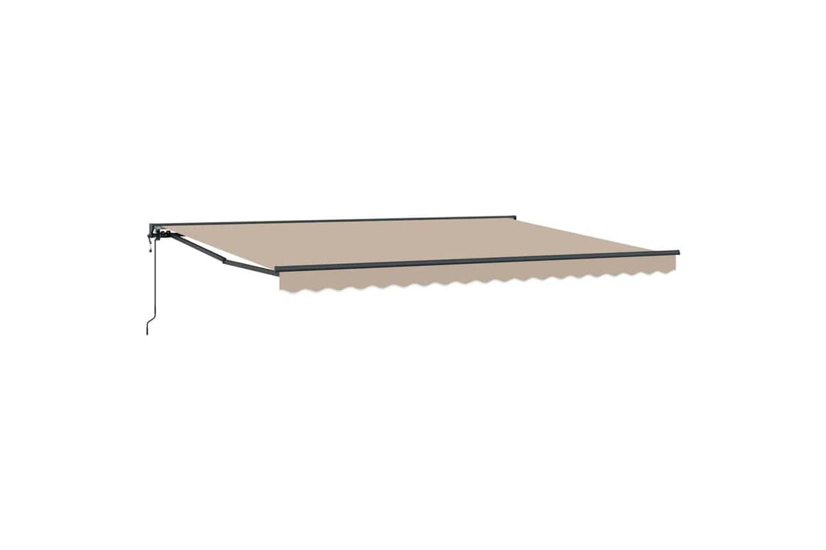 Vidaxl Retractable Awning Beige 450x300 Cm Fabric