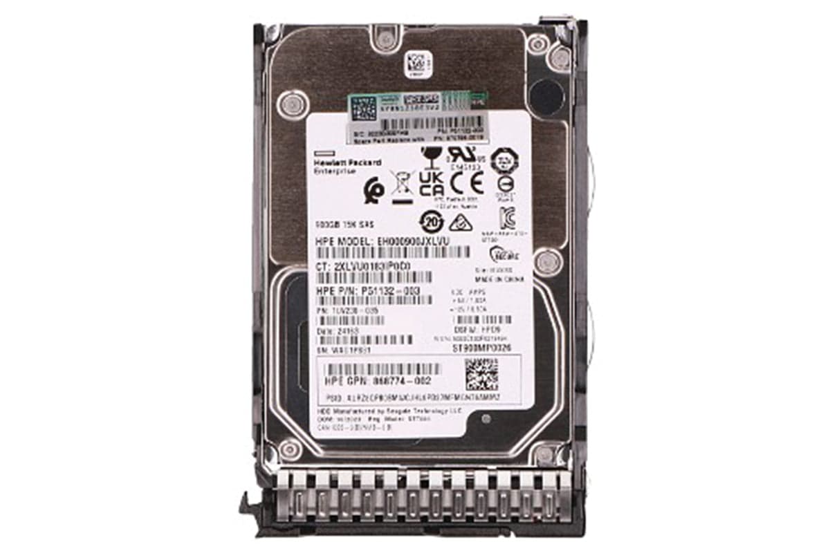 Hewlett Packard Enterprise HDD 900GB 15K SAS 12G SFF ENT SC