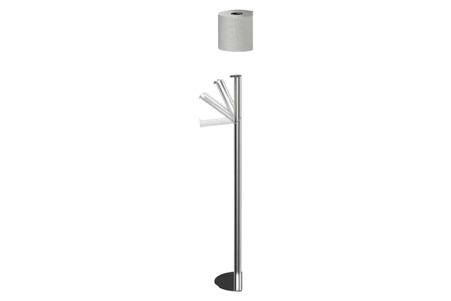 Joseph Joseph | Toilet Roll Stand | Stainless-steel