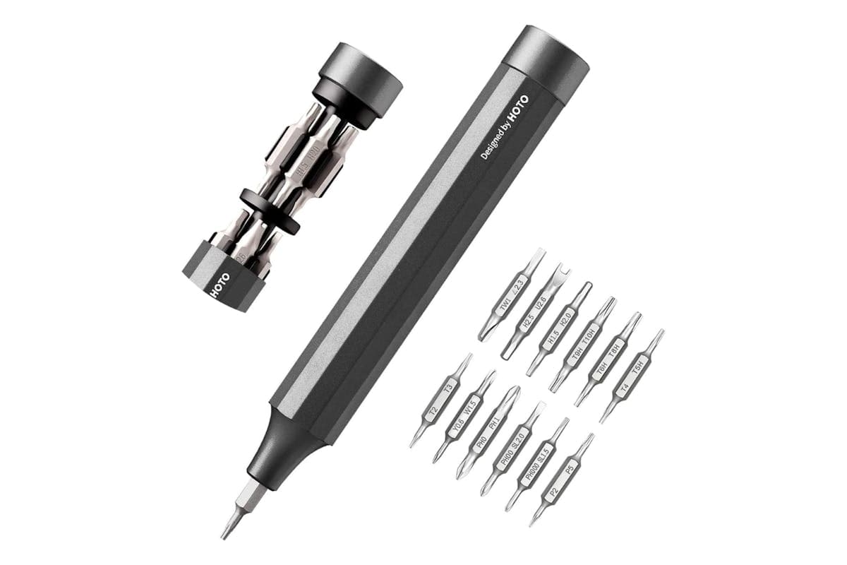 HOTO 24-IN-1 PRECISION SCREWDRIVER|QWLSD004|GRAY