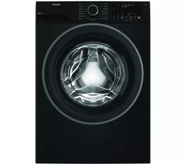 HOTPOINT Anti Stain HV941BUK 9 kg 1400 Spin Washing Machine - Black