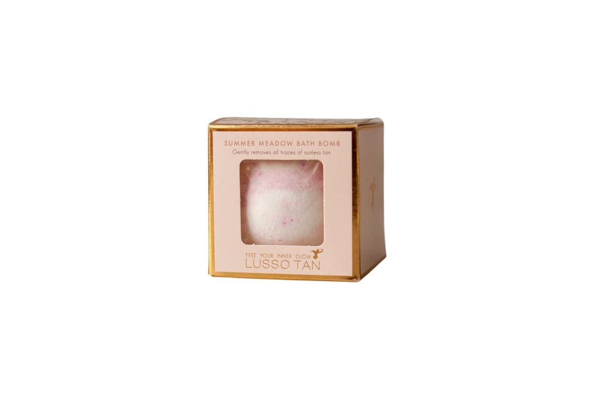 Lusso Tan LTSMTRBB Summer Meadow Bath Bomb