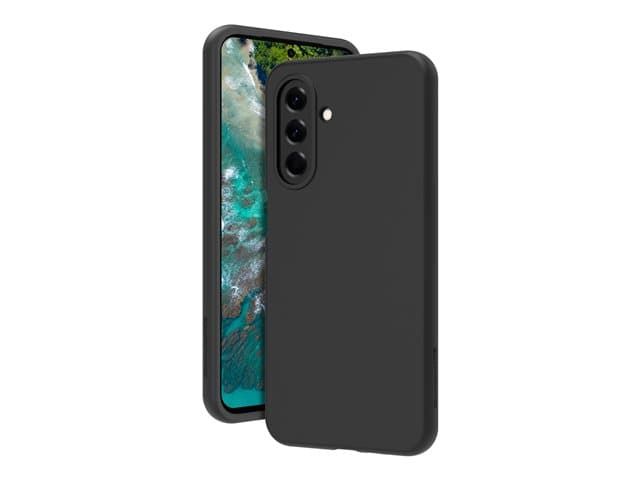 dbramante1928 - Costa Rica - Back cover for mobile phone - silicone, plastic - night black - for Samsung Galaxy A17, A17 5G