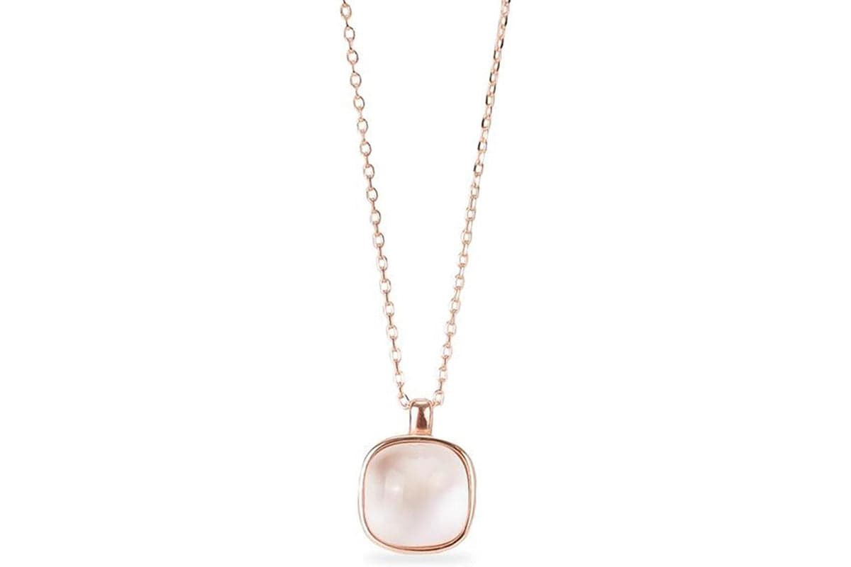 Luxenter Daesik Pendant Gold Plated with Mother of Pearl Stone