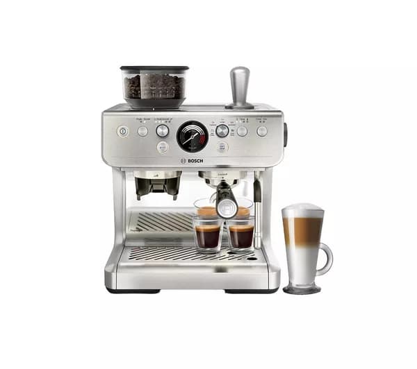 BOSCH Series 4 HomeCafe PFG403B3 Semi-Automatic Coffee Machine - Silver