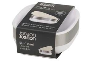 Joseph Joseph | Slim Compact Soap Dish | Steel
