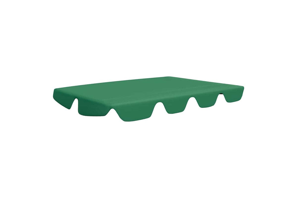 Vidaxl Replacement Canopy For Garden Swing Green 150/130x105/70 Cm