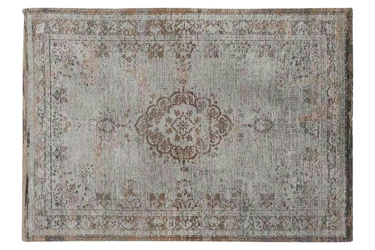 Louis De Poortere | Medallion Eco Rug | Grey Ebony | 200 x 280 cm