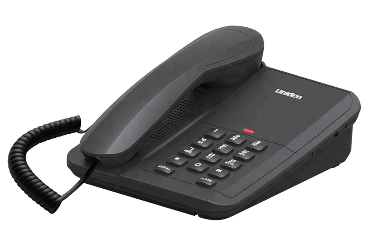 Uniden CE7203 Extension Phone | Black