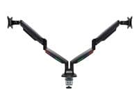 ACCO-KENSINGTON - Kensington SmartFit One-Touch Height Adjustable Dual Monitor Arm mounting kit - adjustable arm - for 2 monitors