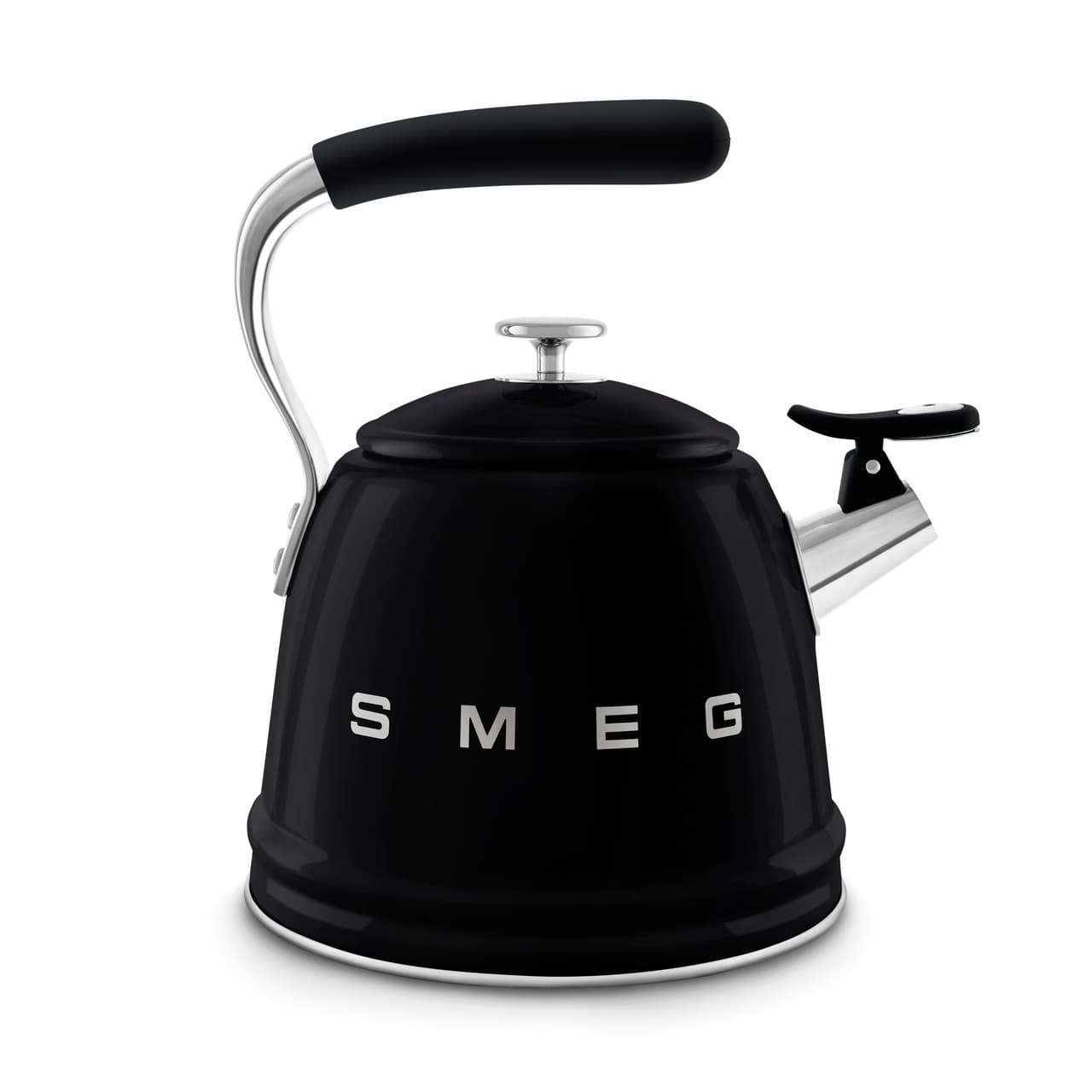 Smeg WKF01BL Whistling Kettle – Black