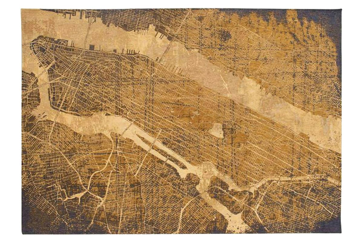 Louis De Poortere | New York Indoor Eco Rug | Brown | 200 x 280 cm