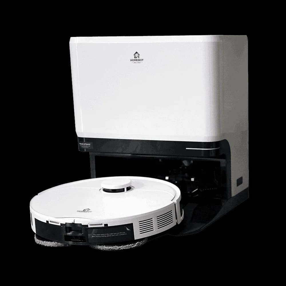 Homebot Glider Robot Vacuum and Mop with Self-Empty Station | HB-RV-GLI-IE