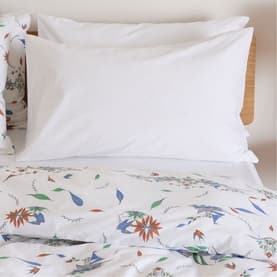 Plain Pillowcase Pair White