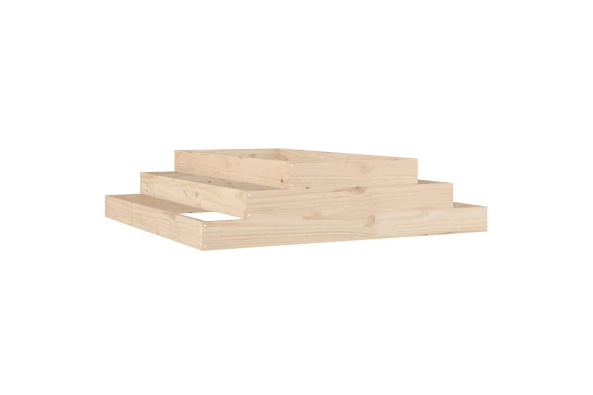 vidaXL 823899 Planter 110x110x27cm Solid Wood Pine