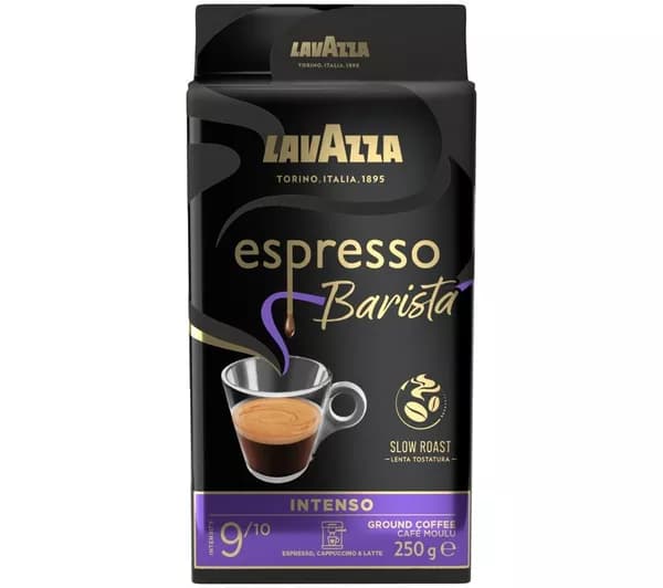 LAVAZZA Espresso Barista Intenso Ground Coffee - 250 g