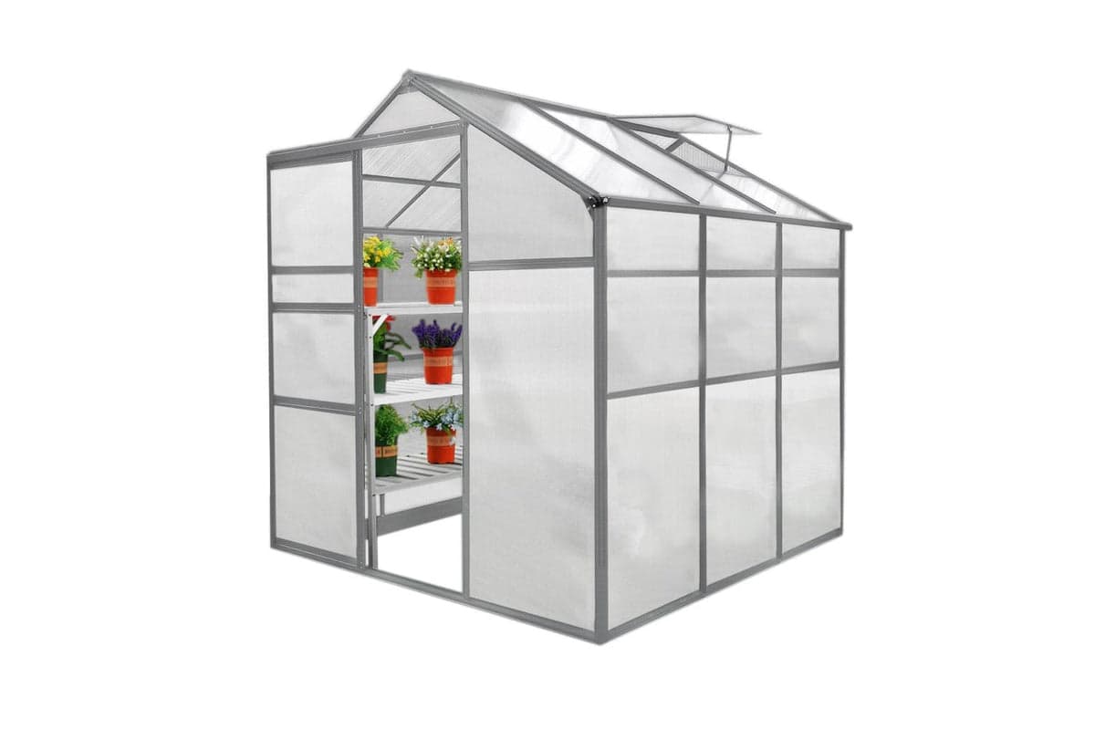 Monstershop 26224 - Greenhouse 6ft X 6ft And 2 X Water-resis