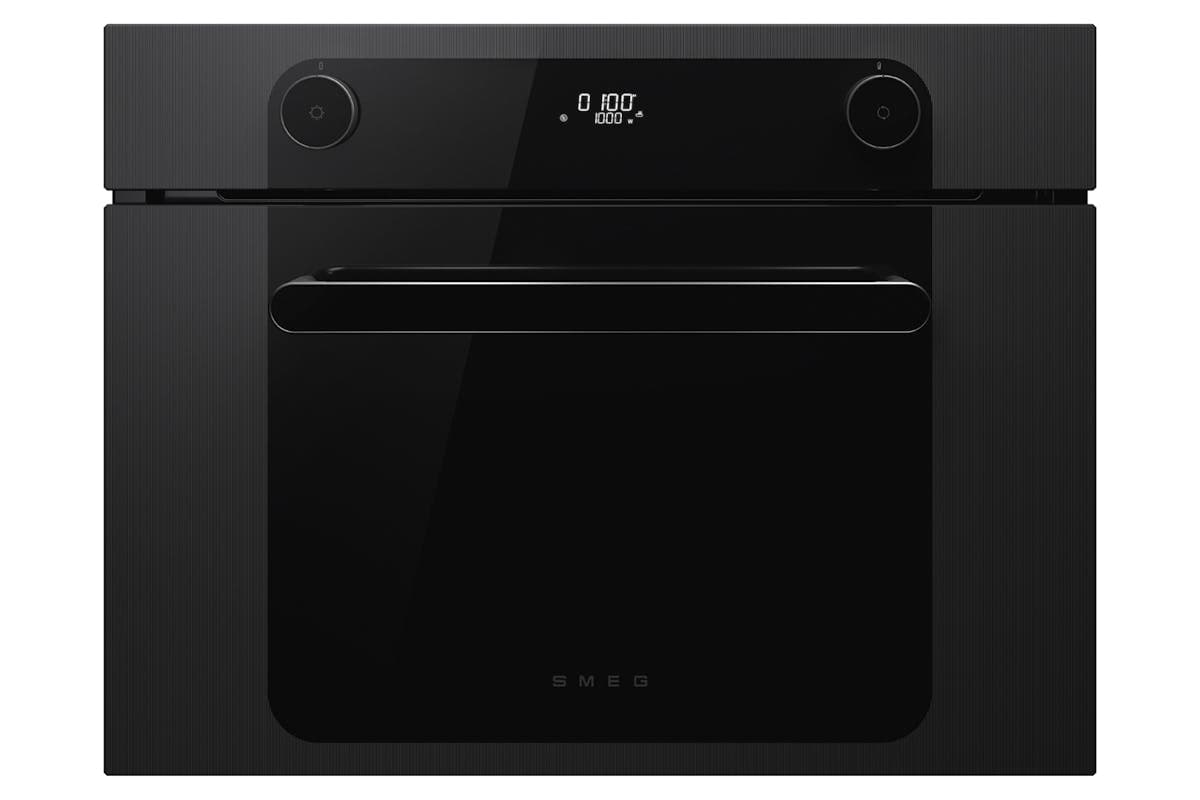 Smeg Musa 40L 850W Built-in Combination Microwave | SO4201M1BI | Black