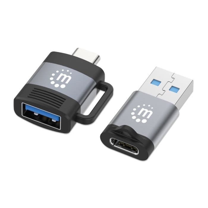 Manhattan 356329, USB Type-C Adapter Set, USB-C to USB-A & USB-A to USB-C