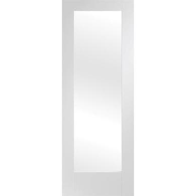 Internal White Primed Fully-Glazed Door with Clear Glass - Pattern 10 - XL Joinery