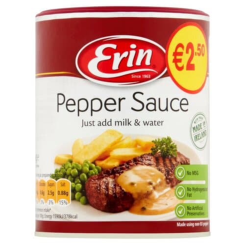 Erin Pour Over Sauce Tub Pepper (144 g)