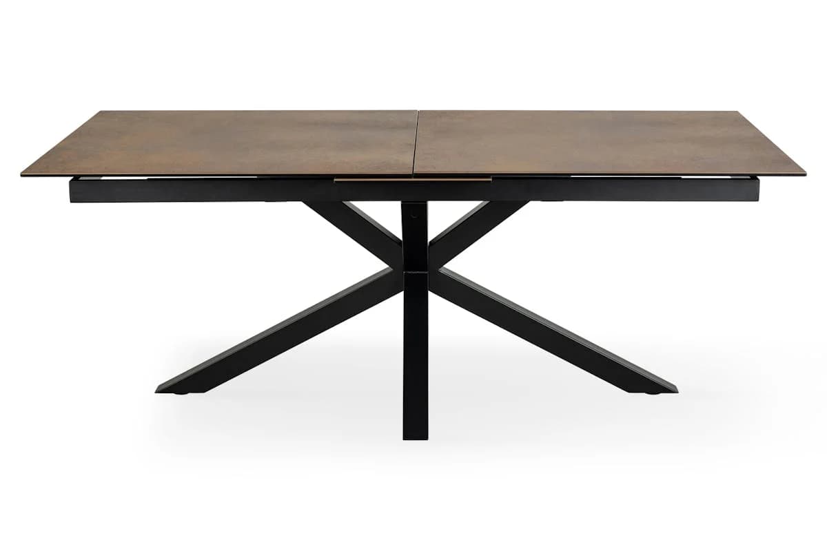 Harlie Extending Dining Table | 168 - 210 cm | Rust Brown