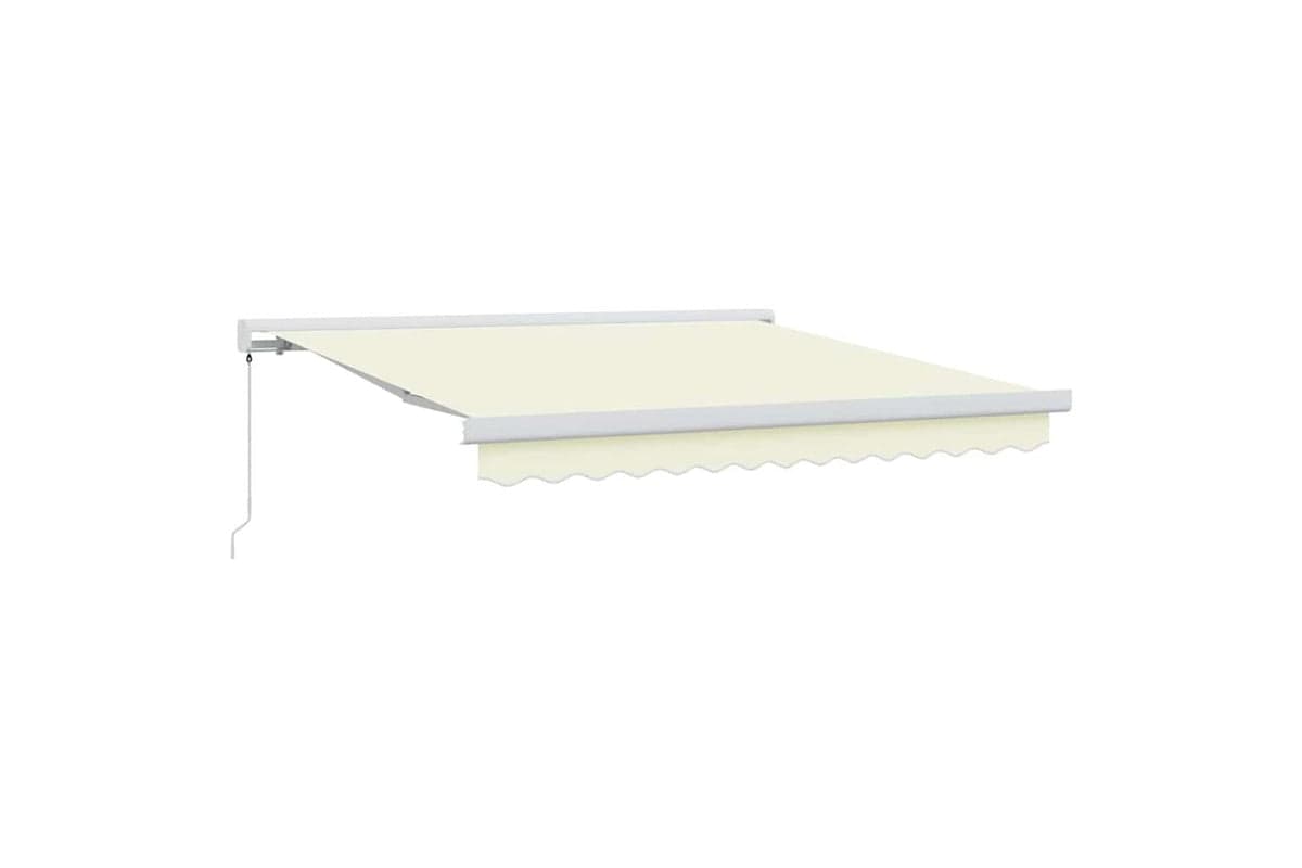 Vidaxl Retractable Awning Cream 300 X 250 Cm Fabric And Metal