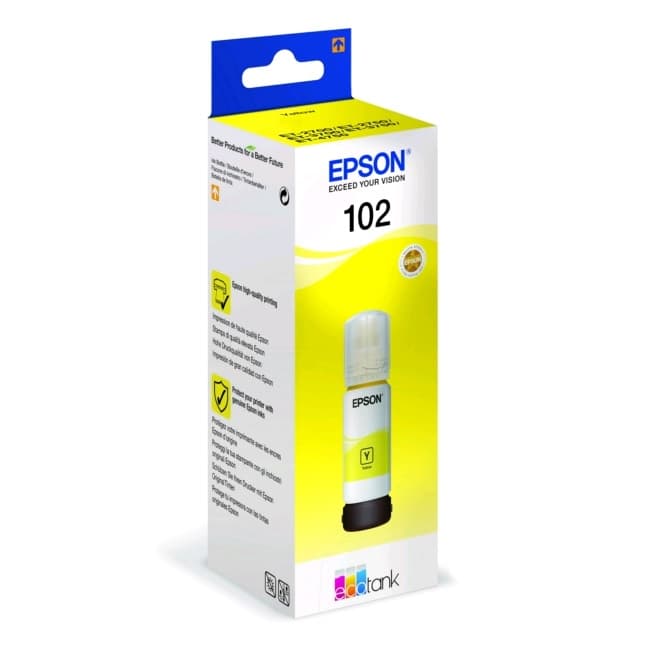 Epson 102 ECOTANK YELLOW INK BOTTLE