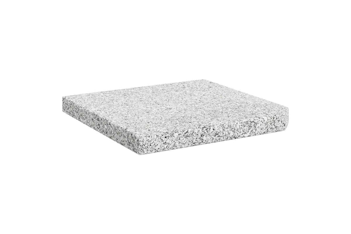 Vidaxl 45070 Umbrella Weight Plate Granite 25 Kg Square Grey