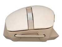 ASUSTEK - ASUS SmartO MD200 Silent Plus - mouse - 2.4 GHz, Bluetooth 5.0 - oat milk