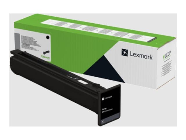 LEXMARK - black - original - toner cartridge - LRP, LCCP