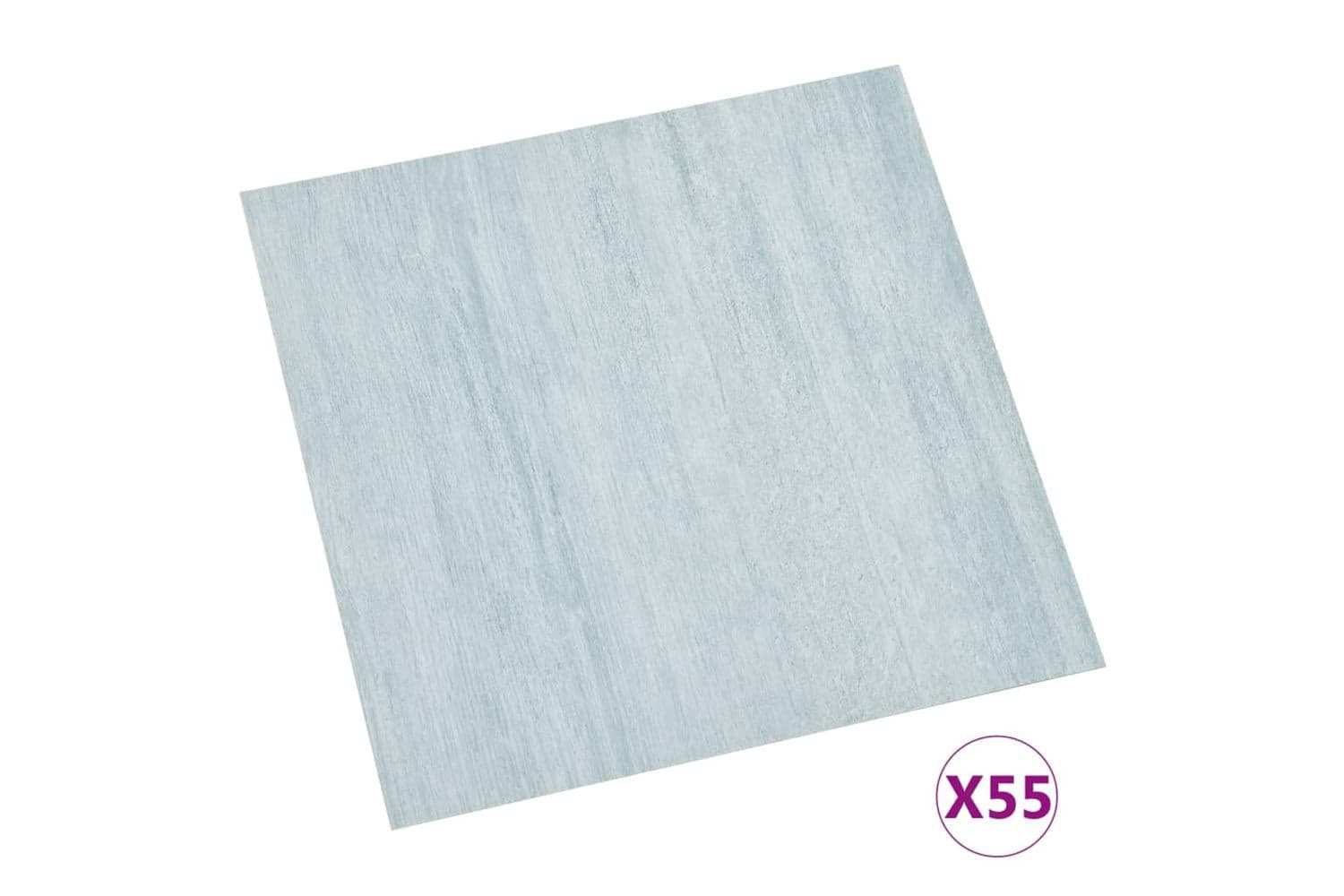 Vidaxl Self-adhesive Flooring Planks 55 Pcs Pvc 5.11 Sq M Green