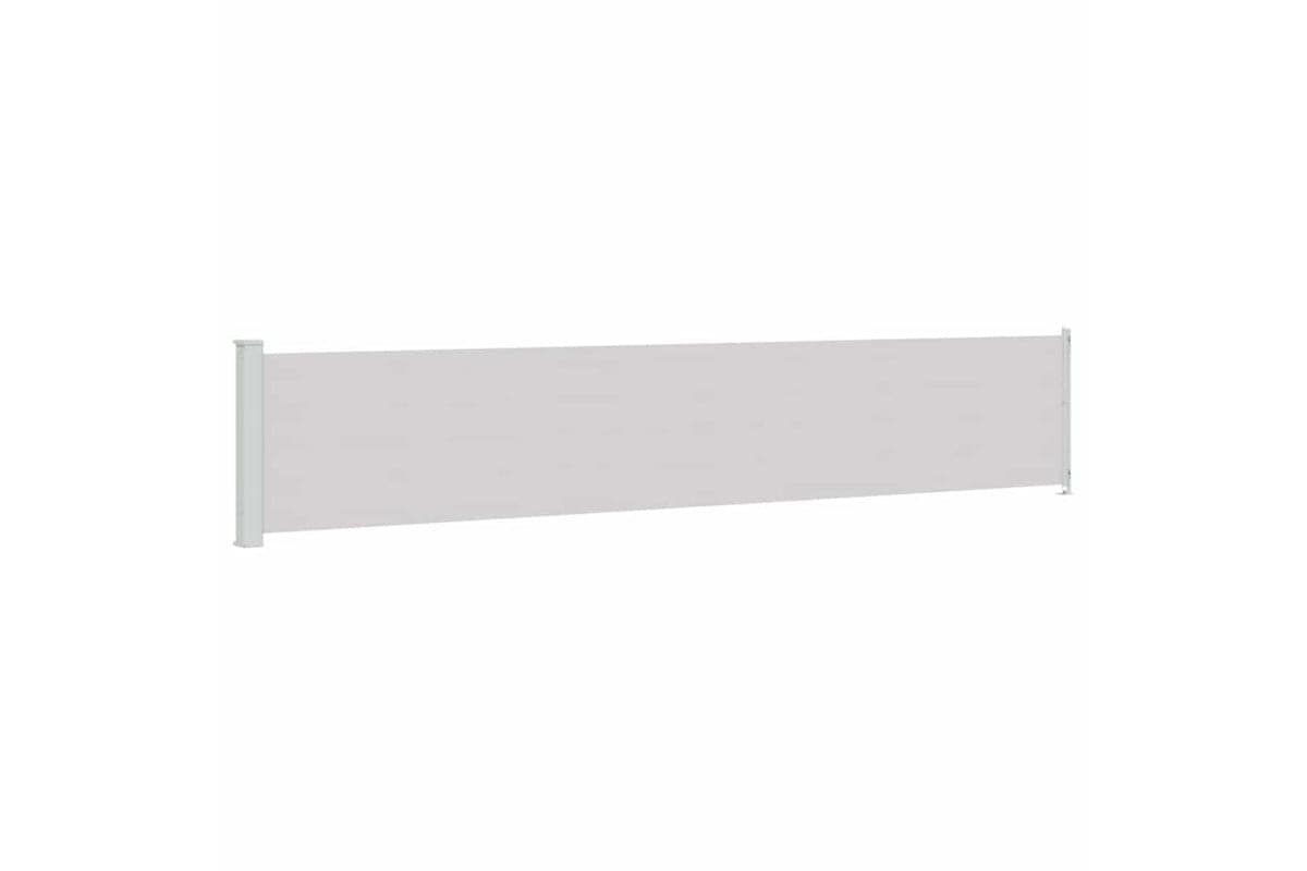 vidaXL 317950 Patio Retractable Side Awning 117x600cm Grey