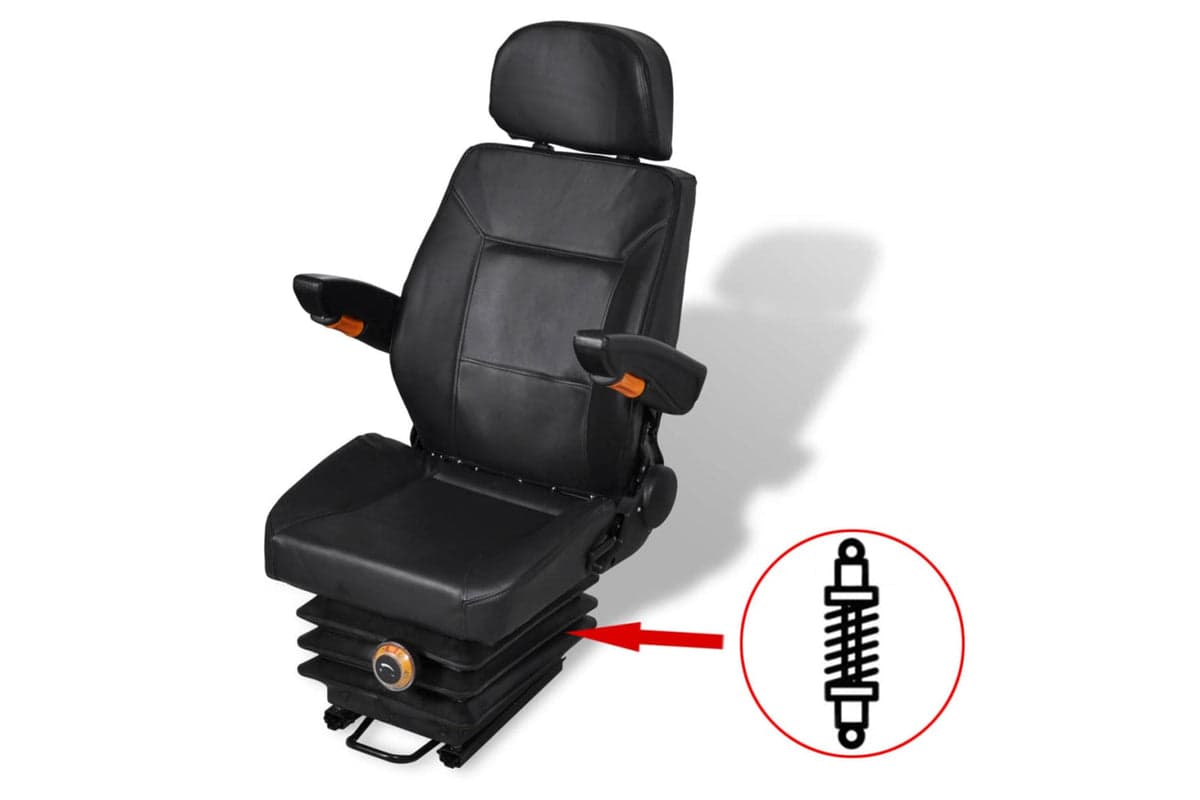 Vidaxl 210158 Tractor Seat With Suspension