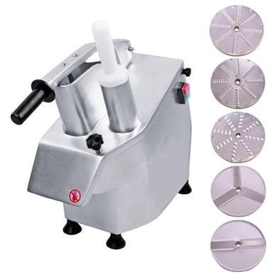 Refurbished Hamoki HLC-300 Vegetable Prep Machine 5 Cutting Discs 300kg/hr Plug in