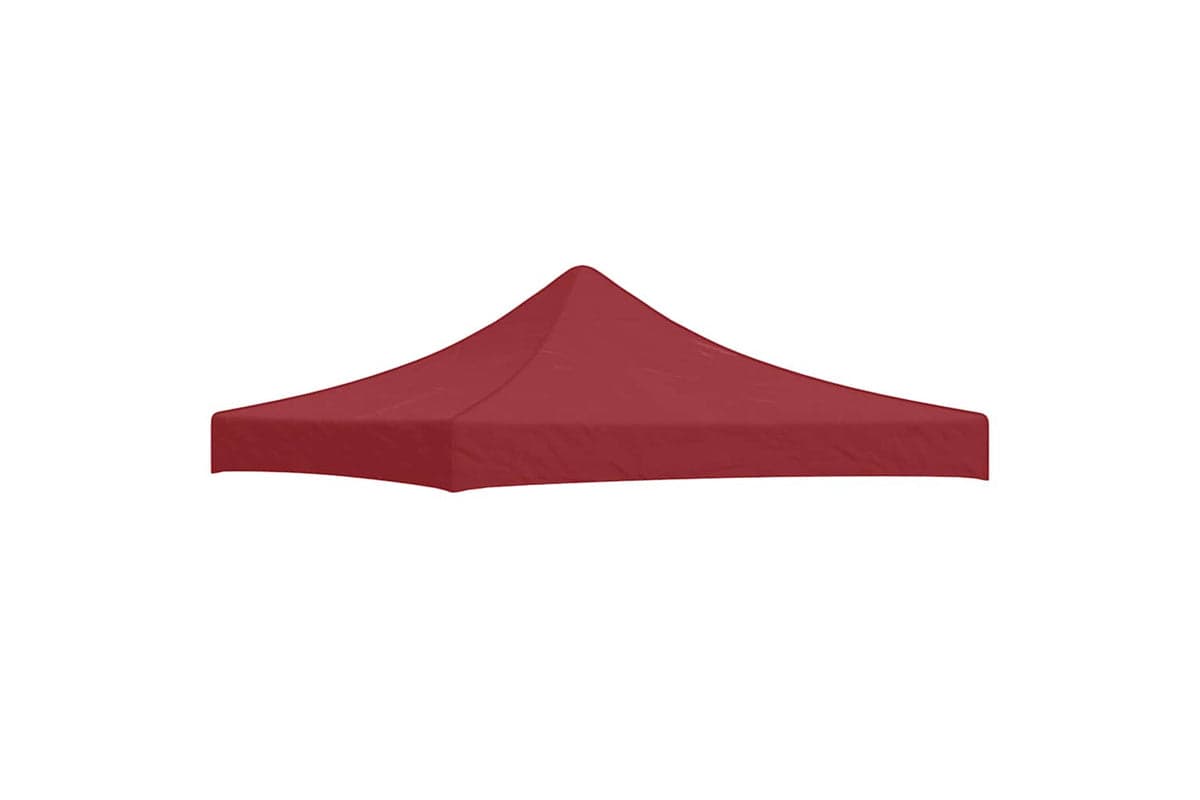 Vidaxl Party Tent Roof 3x3 M Burgundy 270 G/m2