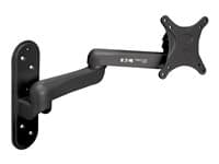 EATON - Tripp Lite Series Display TV LCD Wall Monitor Mount Fixed Arm Swivel/Tilt 13" to 27" TVs / EA / Flat-Screens - Bracket - for LCD display - steel - black - screen size: 13"-27" - wall-mountable
