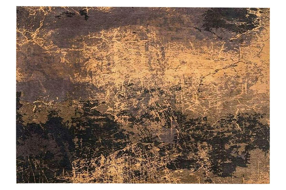 Louis De Poortere | Cracks Eco Rug | Orange | 200 x 280 cm