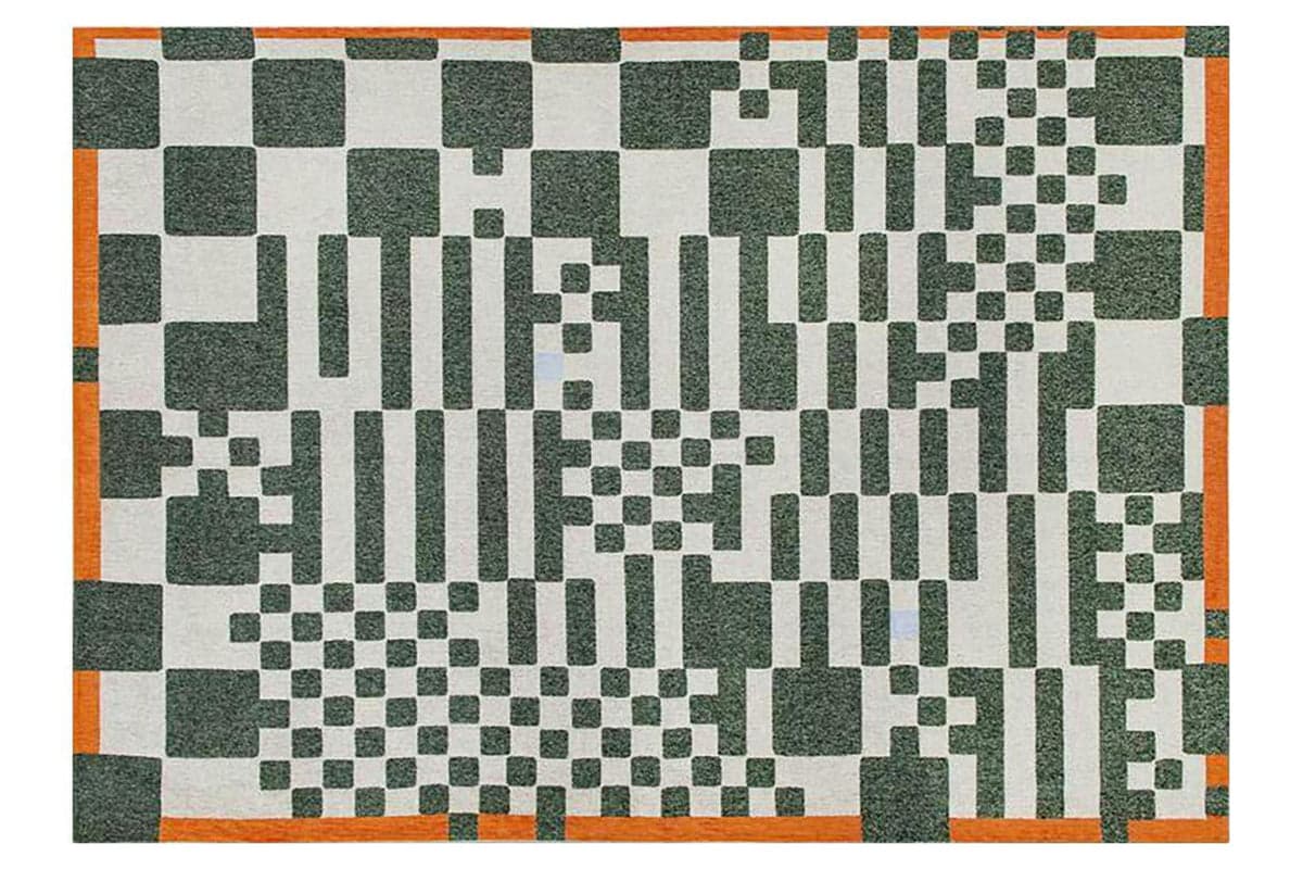 Louis De Poortere | Chess Indoor Eco Rug | Green | 200 x 280 cm
