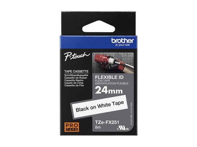 TZEFX-251 BLACK ON WHITE