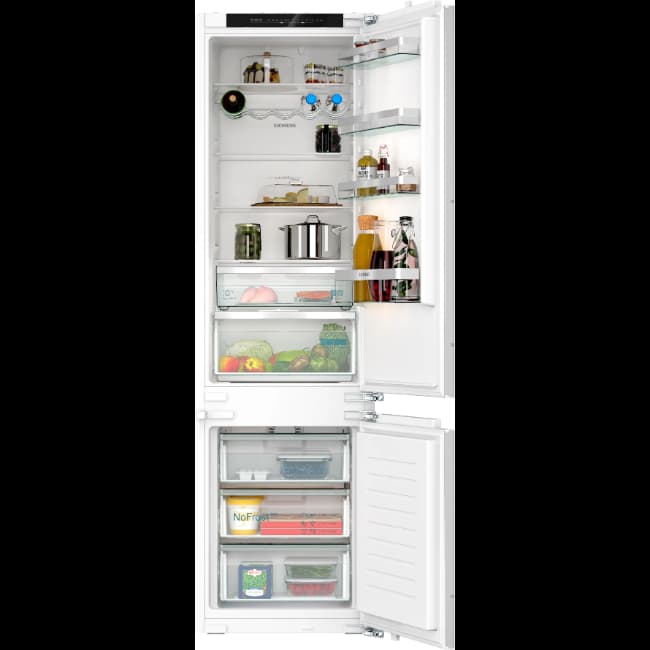 Siemens IQ300 Built-In Fridge-Freezer - White | KI96NVFD0