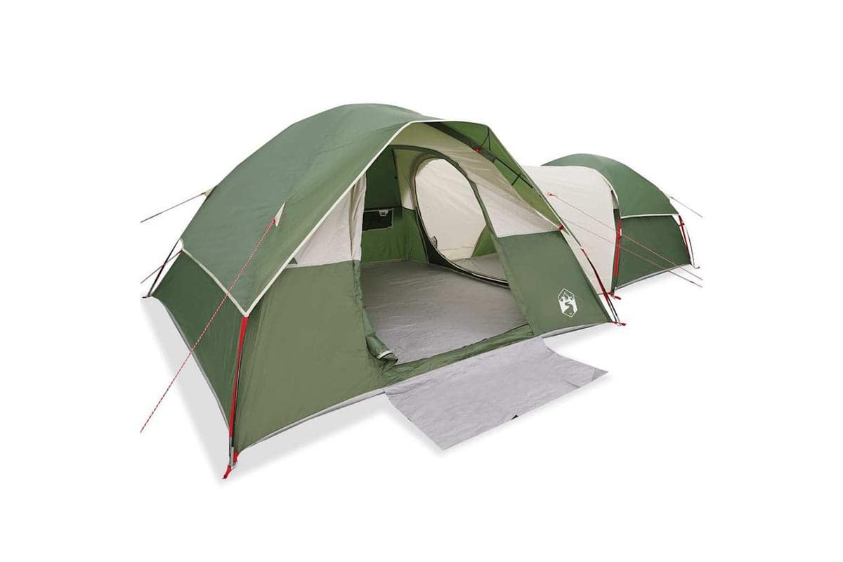 Vidaxl Camping Tent 5-person Green Waterproof